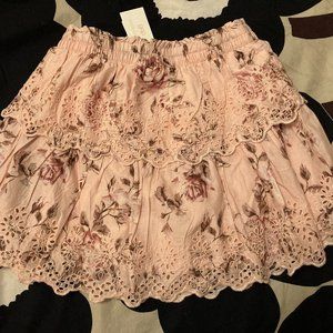 NWT Love Shack Fancy x Gap kid flippy skirt sz 12